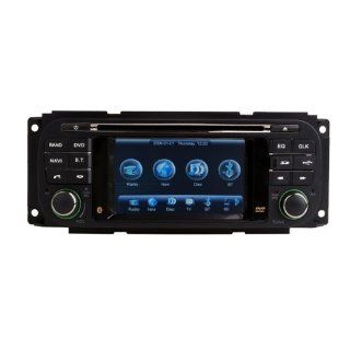 In Dash Car DVD Player GPS Radio System For Chrysler Concorde / LHS / Pacifica / PT Cruiser/Sebring / Town & Country : Vehicle Dvd Players : Car Electronics