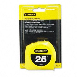 Stanley 30 455 25' x 1" High Visibility Tape Measure   Yellow    