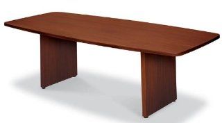 9' x 44" Boat Shaped Conference Table : Office Products