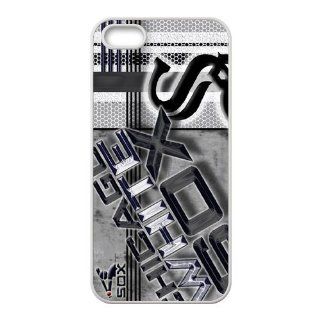 MLB Chicago White Sox Team Logo High Quality Inspired Design TPU Protective cover For Iphone 5 5s iphone5 NY436: Cell Phones & Accessories
