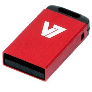 V7 Mini USB Flash Drive, 32GB (VU232GCR RED 2N): Computers & Accessories