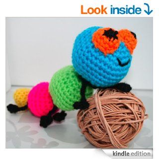 Crochet pattern Amigurumi crochet baby caterpillar rattle eBook: Luz Mendoza: Kindle Store