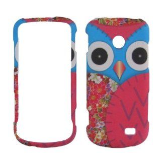 Cute Butterfly rubberized Samsung T528G Straight Talk Phone Case Cell Phones & Accessories