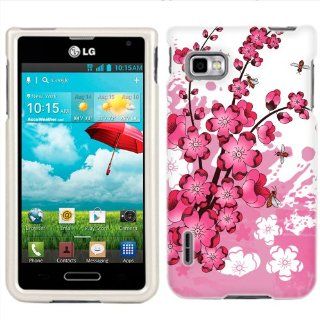 T Mobile LG Optimus F3 Spring Flower Phone Case Cover: Cell Phones & Accessories