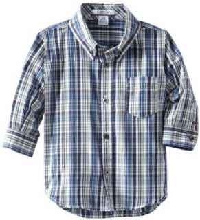 Kitestrings Baby boys Infant Long Sleeve Button Front Shirt: Infant And Toddler Button Down Shirts: Clothing