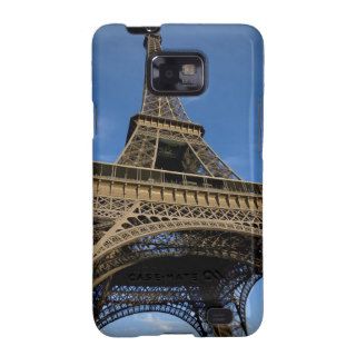 A view of the Eiffel Tower below Samsung Galaxy Cases