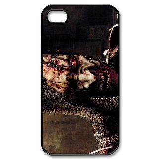 Custom Zombies Skull Cover Case for iPhone 4 4s LS4 3715: Cell Phones & Accessories