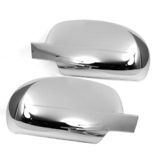 Triple Chrome Side Door Mirror Cover Trims Moulding for 07 11 Chevy Chevrolet Avalanche Silverado Suburban Tahoe GMC Sierra Yukon Cadillac Escalade 2007 2008 2009 2011 Brand NEW On Sale with 3m Adhesive Tape: Automotive