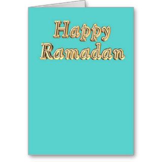 Ramadan Eid Mubarak Muslim Islamic Greeting Cards