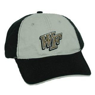 NCAA WAKE FOREST DEMON DEACONS BLACK COTTON HAT CAP : Sports Fan Baseball Caps : Sports & Outdoors