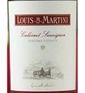 2009 Louis Martini Cabernet Sauvignon Sonoma 750ml: Wine