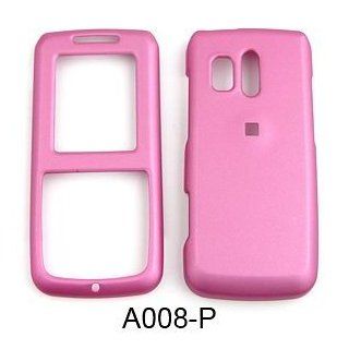 Samsung Messenger R450/R451 (Straight talk) Honey Pink, Leather Finish Hard Case,Cover,Faceplate,Snap On,Housing,Protector: Cell Phones & Accessories