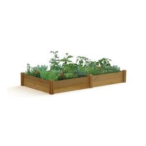 Gronomics 48 in. x 95 in. x 13 in. Modular Raised Garden Bed MRGB 48 95 13