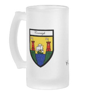 County Cork Map & Crest Mugs