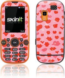 Pink Fashion   Lips And Hearts   Samsung Gravity 2 SGH T469   Skinit Skin: Electronics