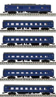 J.N.R. Series24 Type25 Passenger Car (Basic 6 Car Set) (Model Train): Toys & Games