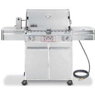 WEBER Summit S 470 Grill NG SS : Natural Gas Grills : Patio, Lawn & Garden