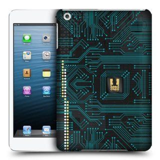 Head Case Designs Black Circuit Board Design Snap on Back Case Cover for Apple iPad mini Cell Phones & Accessories