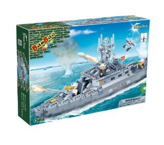 BanBao Navy Boat Toy Building Set, 458 Piece: Toys & Games