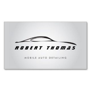 GRAY AUTO DETAILING, AUTO REPAIR BUSINESS CARD