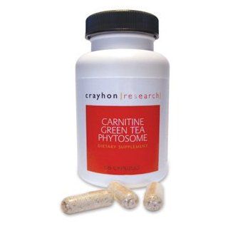 Carnitine Green Tea Phytosome 60 vegetarian capsules: Health & Personal Care