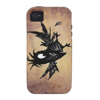 Black Crow iPhone 4 Case