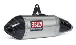 Yoshimura RS 4 Slip On   Stainless Steel Muffler , Color: Natural, Material: Stainless Steel 123502D520: Automotive