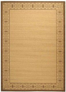 Safavieh Courtyard Collection CY2099 3001 Natural and Brown Indoor/ Outdoor Area Rug, 8 Feet by 11 Feet 2 Inch  