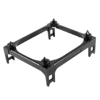 Black Plastic Rectanle CPU Fan Mounting Bracket for Socket 478: Computers & Accessories