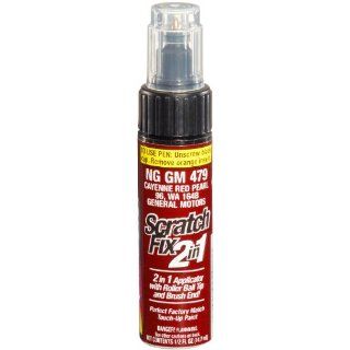 Dupli Color NGGM479 Cayenne Red Metallic General Motors Exact Match Touch up Paint   0.5 oz.: Automotive