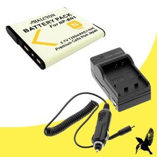 Halcyon 1200 mAH Lithium Ion Replacement Battery and Charger Kit for Sony Cyber shot DSC W530 14.1 MP Digital Camera and Sony NP BN1 : Digital Camera Accessory Kits : Camera & Photo