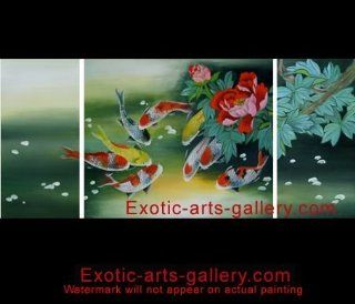 Feng Shui Fish Painting Koi Art Koi Fish Painting 2 464   Oil Paintings