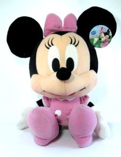 Minnie Mouse 18" Plush   Minnie Big Head Cutie Plush: Toys & Games