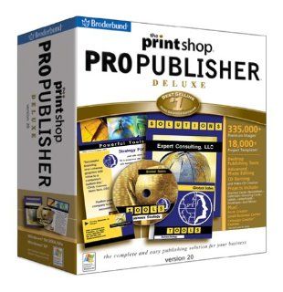 The Print Shop 20 Pro Publisher Deluxe: Software