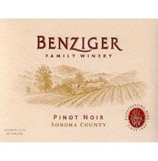 Benziger Family Winery Pinot Noir Russian River Valley 2009 750ML: Wine