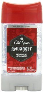 Old Spice Red Zone Collection Swagger Scent Men's Anti Perspirant & Deodorant Gel 4 Oz: Health & Personal Care