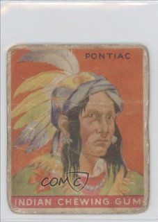 Pontiac (96) COMC REVIEWED Poor (Trading Card) 1933 Indian Gum #28C: Entertainment Collectibles