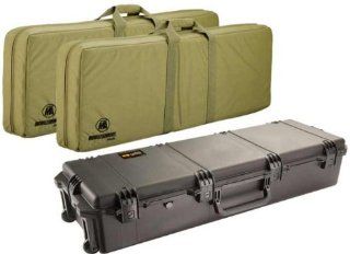 Pelican Storm Cases IM3220 Case, Black w/Coyote Tan Soft Sided Bag 472PWCDW3220BLKCOY: Sports & Outdoors