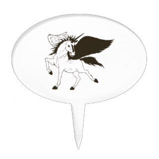 Unicorn Fantasy Mythology Creature Cake Picks