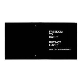 FREEDOM TO HATE BUT NOT LOVE BINDER