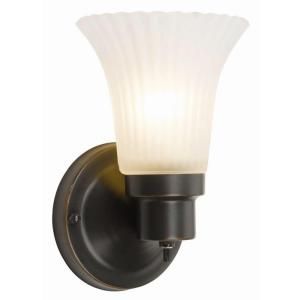 Design House 1 Light Oil Rubbed Bronze Vanity Wall Sconce 505115