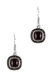 6.10 ct. t.w. Genuine Garnet and Spinel Sterling Silver Earrings: Jewelry