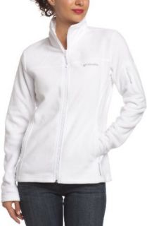 Columbia Sportswear Women's Fast Trek Fleece Jacket, Winter White, Large Outerwear