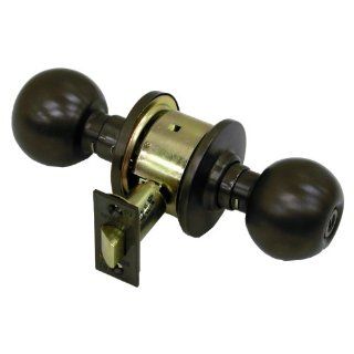 Schlage A40S ORB 613 Series A Grade 2 Cylindrical Lock, Privacy Function, Keyless, Orbit Design, Oil Rubbed Bronze Finish: Industrial Hardware: Industrial & Scientific