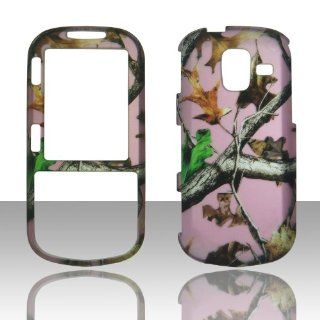 2D Pink Camo Trunk V Samsung Intensity III , 3 U485 Verizon Case Cover Hard Phone Case Snap on Cover Rubberized Touch realtree Faceplates: Cell Phones & Accessories