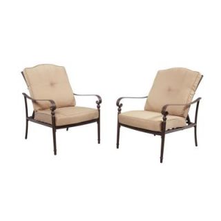 Hampton Bay Eastham Patio Lounge Chair (2 Pack) 754.000.001