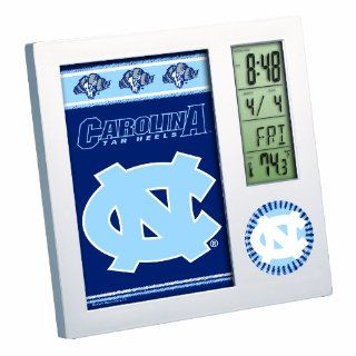 NCAA North Carolina Tar Heels Digital Desk Clock Picture Frame: Sports & Outdoors