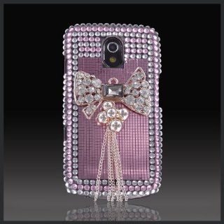 Cristalina Xcellence Diamonds Bow Pink bling case cover for Samsung Galaxy Nexus 3 Prime i9250 Cell Phones & Accessories