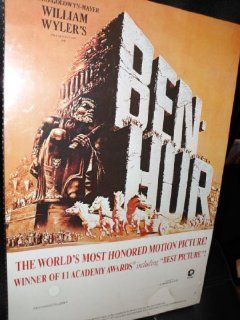 Classic Movie Poster Jigsaw Puzzle   Ben Hur   504   1,100 pieces: Toys & Games
