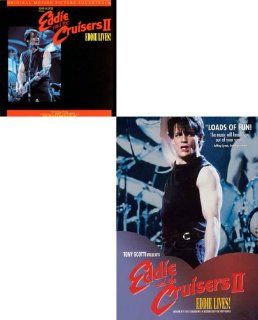 Eddie and the Cruisers II: Eddie Lives! and Original Motion Picture SoundTrack (2 Pack) DVD plus Music CD: Michael Par, Marina Orsini, Bernie Coulson, Matthew Laurance, Michael Rhoades, Anthony Sherwood, Mark Holmes, David Matheson, Bo Diddley, Larry King